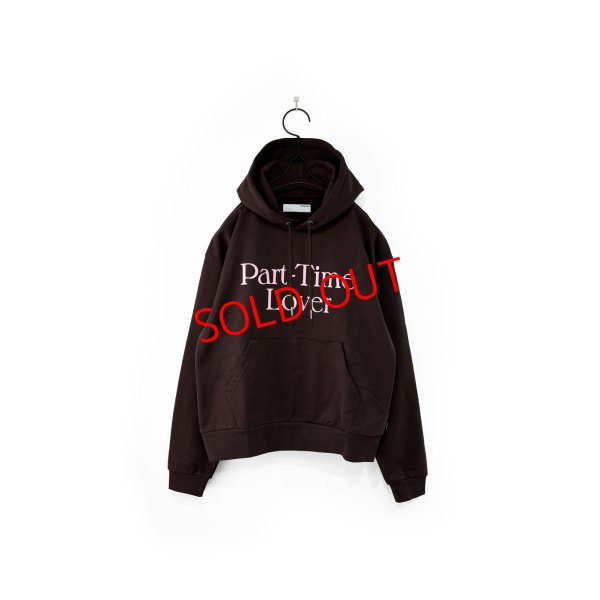 画像1: Diaspora Skateboards/PART-TIME LOVER HOODED SWEATSHIRT RUST