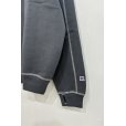 画像5: BAL/RUSSELL ATHLETIC HEAVY COTTON HALF ZIP CHARCOAL GRAY