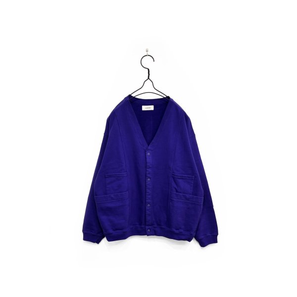 画像1: wonderland/SOLID CARDIGAN PURPLE