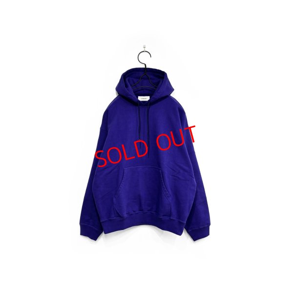 画像1: wonderland/SOLID HOODIE PURPLE