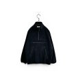 画像1: cabaret poval/ESW FLEECE SMOCK BLACK (1)