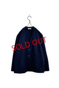 LUCEBER/WOOL LINNER COAT NAVY