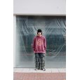 画像12: el conductorH/PIGMENT DYE COTTON CREWNECK SWEATER 'PENTAGRAM MAROON