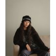 画像4: Diaspora Skateboards/EMBROIDERED LINED LOGO BEANIE BLACK (4)