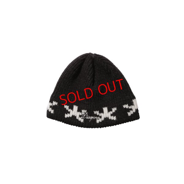 画像1: Diaspora Skateboards/STAR BEANIE BLACK