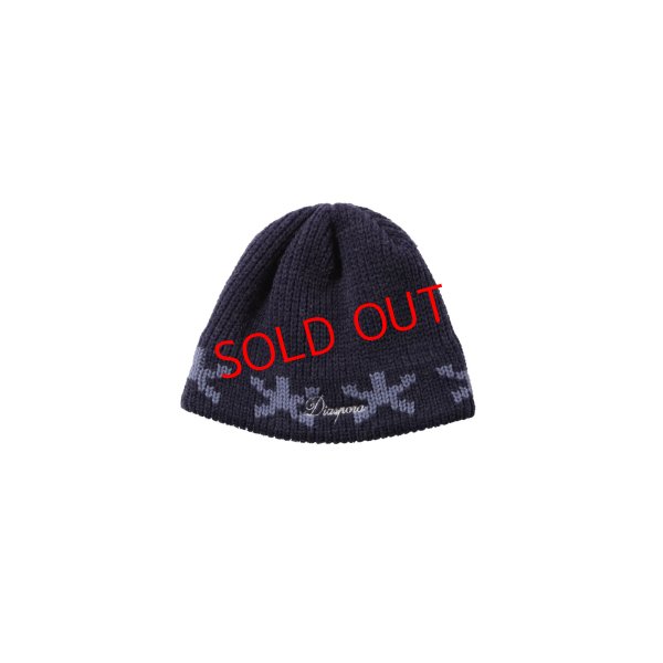 画像1: Diaspora Skateboards/STAR BEANIE NAVY