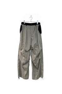 elephant TRIBAL fabrics/3D SNOW CAMO NYLON PANTS COOL GRAY