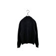 画像2: elephant TRIBAL fabrics/SUEDE PATCHWORK ZIP KNIT BLACK (2)