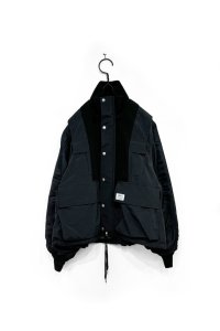 elephant TRIBAL fabrics/HYBRID MOUNTAIN JACKET BLACK