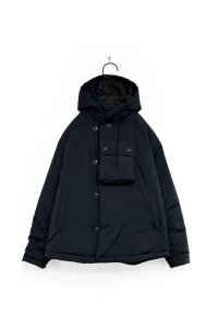 wonderland/LIGHT PARKA BLACK