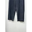 画像7: elephant TRIBAL fabrics/SIDE CONTRAST DENIM PANTS BLACK