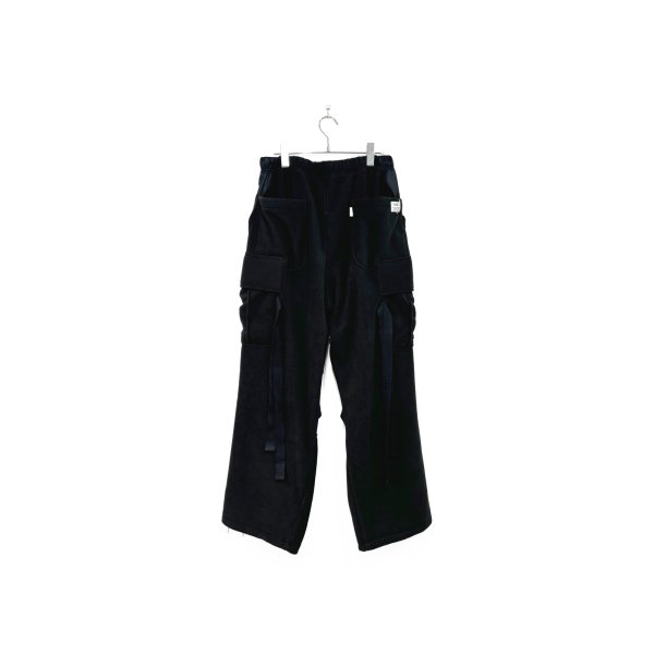 画像2: elephant TRIBAL fabrics/CUT OFF FLEECE M65 PANTS BLACK