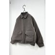 画像3: cabaret poval/ REVERSIBLE QUILTING JACKET GREY