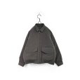 画像1: cabaret poval/ REVERSIBLE QUILTING JACKET GREY (1)