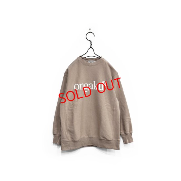 画像1: cabaret poval/maya ongaku CREWNECK SWEATSHIRT SMOKY PINK