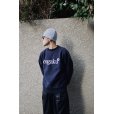 画像9: cabaret poval/maya ongaku CREWNECK SWEATSHIRT NAVY