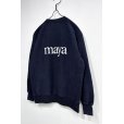 画像6: cabaret poval/maya ongaku CREWNECK SWEATSHIRT NAVY