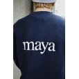 画像12: cabaret poval/maya ongaku CREWNECK SWEATSHIRT NAVY