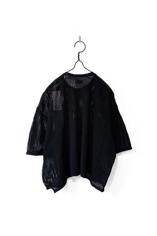 希少！！】 JieDa MESH BLACK T-SHIRT OVER - Tシャツ/カットソー(半袖 