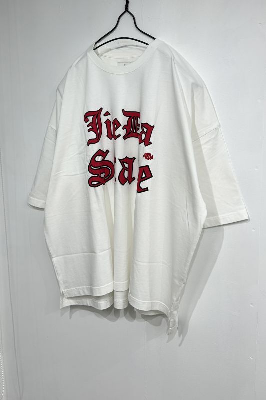 シリーズ JieDa × JAMMRU 亜無亜危異 BIG TEE WHITE