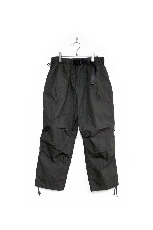 BAL/CRINKLE WIDE MOUNTAIN PANTS ANTHRACITE